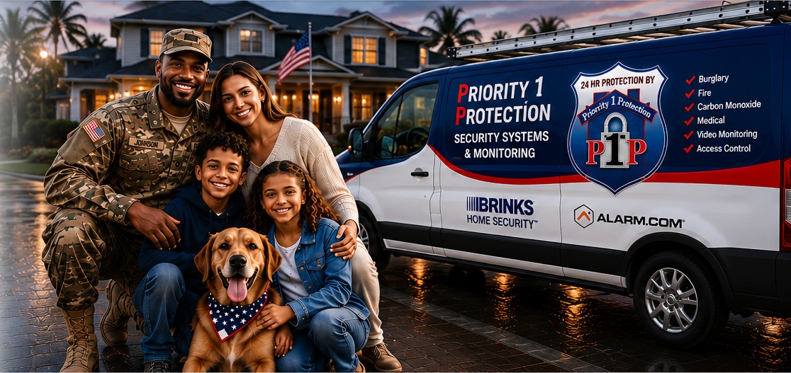 Priority 1 Protection family security and service vehicle